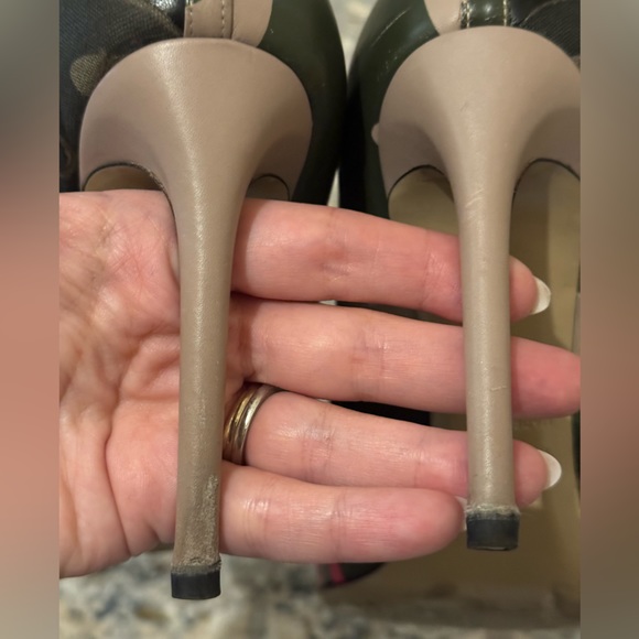 Valentino rockstud camo point-toe pumps - Picture 5 of 11